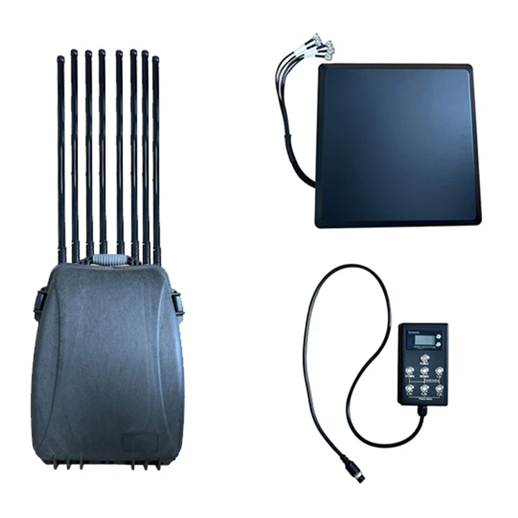 Individual Soldier 8 Antenna Backpack Portable Anti Drone System FPV